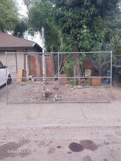 6ft  x  12ft  CHAIN LINK FENCE