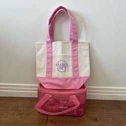 Trader Joe’s MINI Pink Tote and Insulated Tote