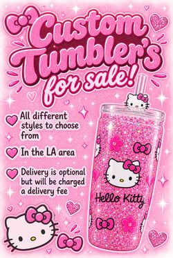 ❕CUSTOM TUMBLERS❕