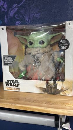 Star Wars Mandalorian Grogu Plush Figure by Mattel COLLECTOR