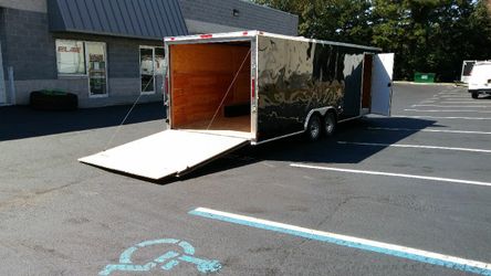 ENCLOSED VNOSE TRAILERS NEW 20FT 24FT 28FT 32FT