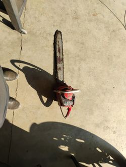 Vintage Homelite Textron Chainsaw