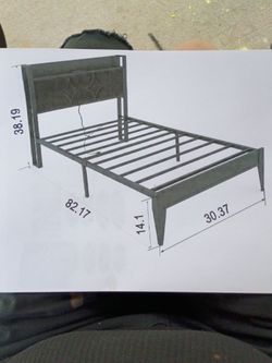 Queen bed frame NEW