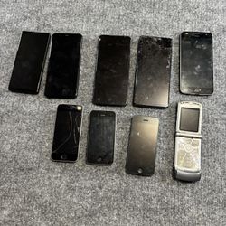 Cell Phone Lot For Parts 