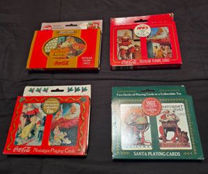 Coca-Cola Nostalgia Playing Cards Collectible Sets