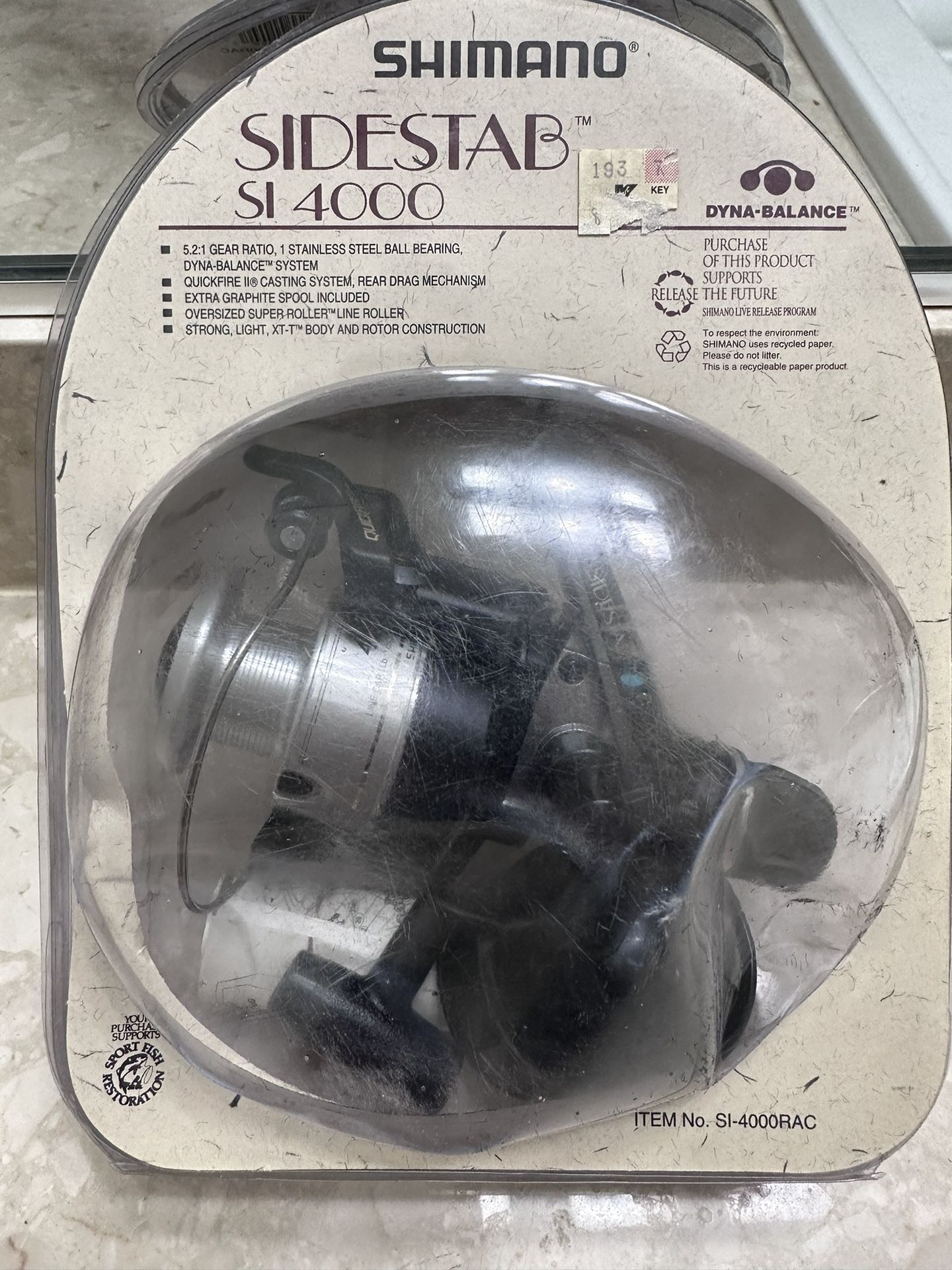 SHIMANO SIDESTAB 4000 BRAND NEW FISHING REEL