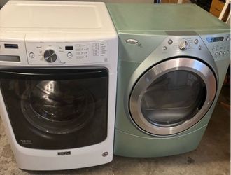Washer and dryer
