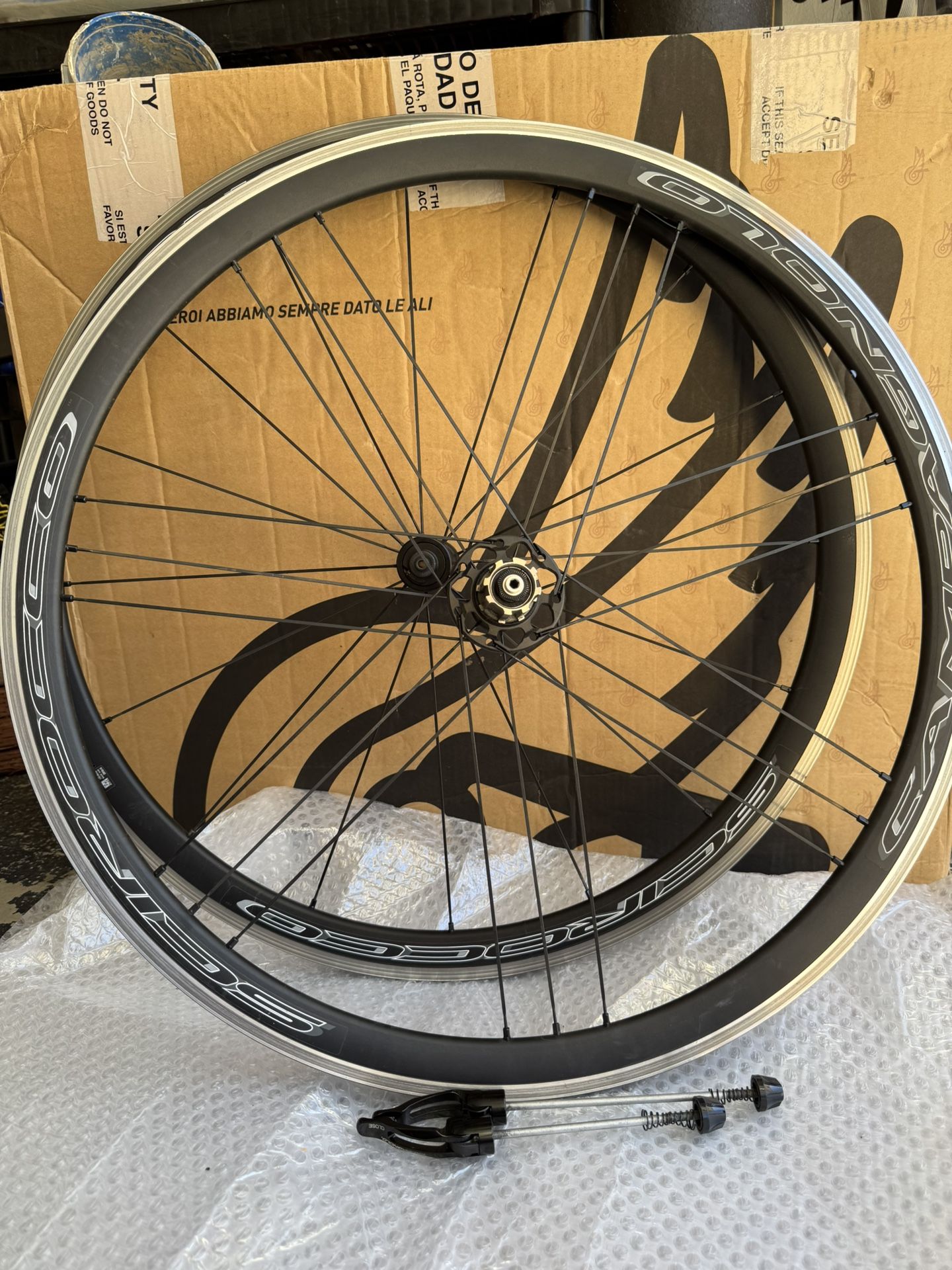 Campagnolo Scirocco C17 rim brake wheelset