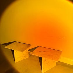 Turkey Stone Side Tables