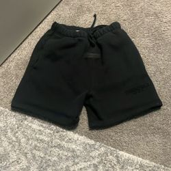 Black Essential Shorts