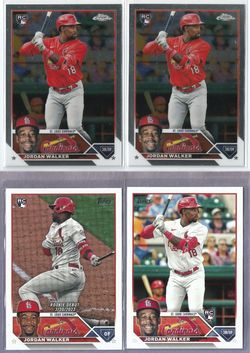 Walker Wetherholt Church StL Cardinals Bowman Topps rookie card lot