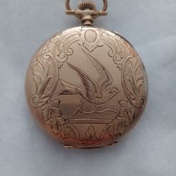 14 Karat Gold Pocket Watch