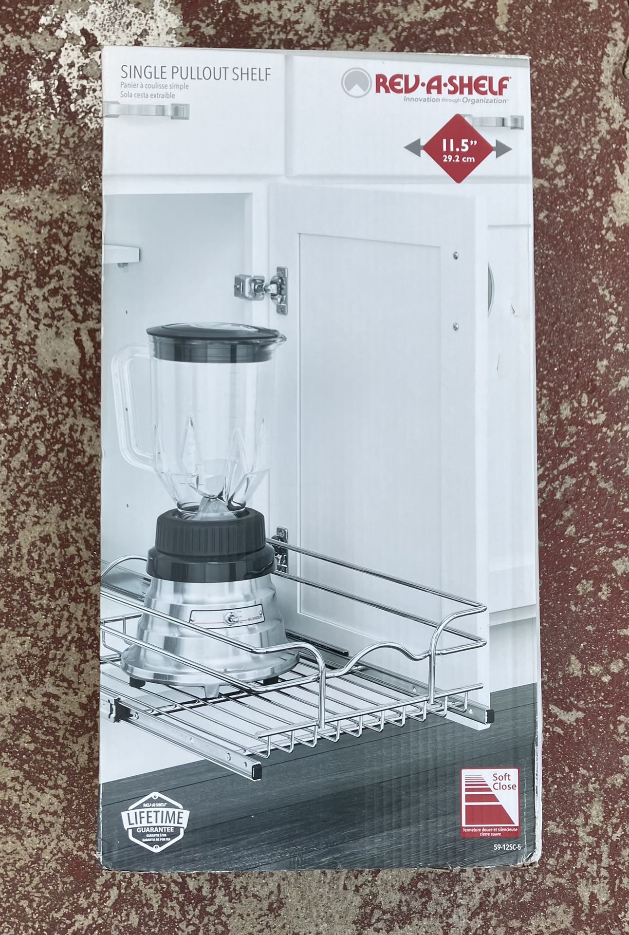 Shelf Storage Basket Kitchen Cabinet 