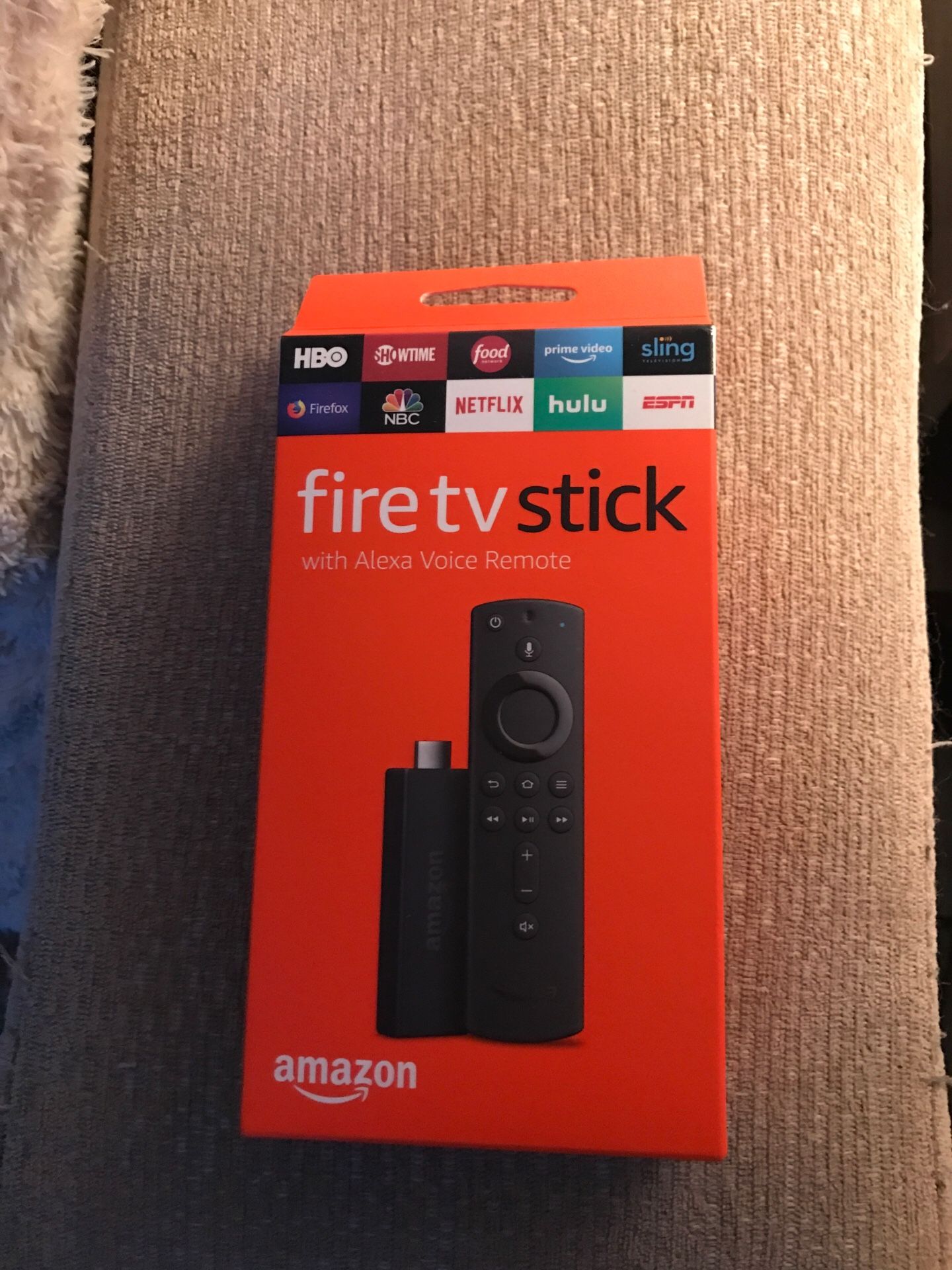 Fire tv stick with voice remote - Brand new