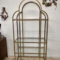 Brass Etagere Shelf MCM