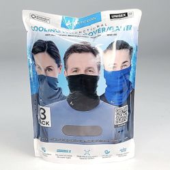 Artic Cooling Face Cover Masks 3 In Pack 