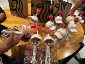 Starbucks Pink Bearista