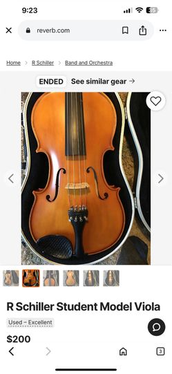 Student Violin R Schiller M71404