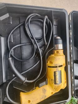 dewalt corded drill