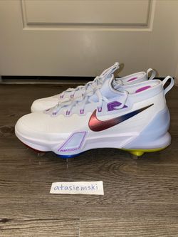 Nike Force Zoom Trout 9 Elite Baseball Cleats Metal FV4575-106 - Men's Size 8, 9.5, 10