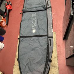 Pro-Lite Wheeled Coffin (2-4 Boards) Board bag-Navy/Gray-