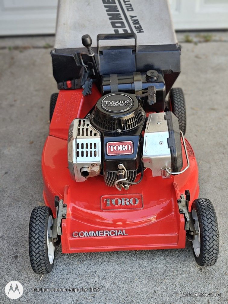 Toro TV5002 Commercial Lawn Mower 