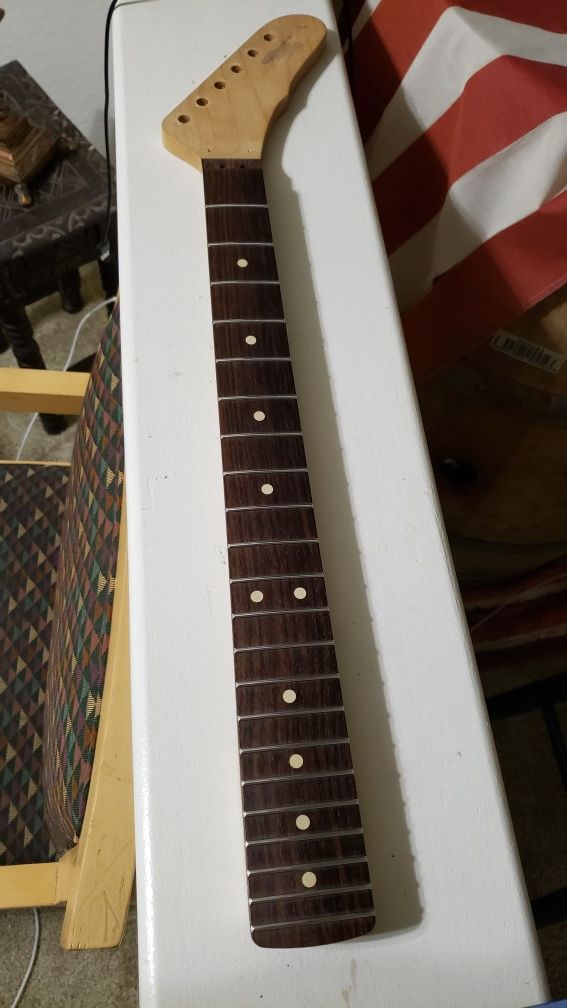 Warmoth Hockey Stick Guitar Neck