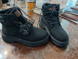 NEW MEN HEAVY-DUTY WINTER SNOW  BOOTHS(LACE UP)