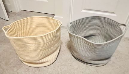 Soft Rope Weave Baskets