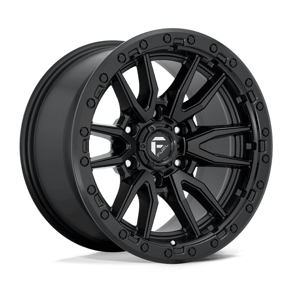 ON Sale 4 New Fuel 17x9 6x139.7 Matte Black Wheels For 6 Lug Truck SUV ...