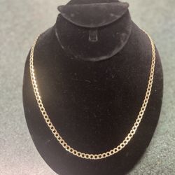 14kt Gold Cuban Chain