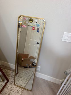 Full Length Floor Mirror Gold Frame