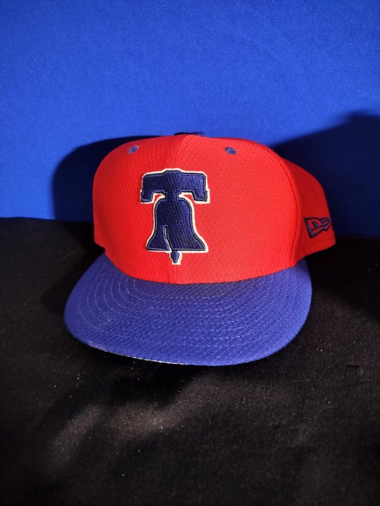 Philadelphia Phillies Baseball Cap Liberty Bell New Era MLB Men Adult Stretch (Size 7 3/8)