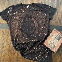 Custom bleached unisex T-shirts