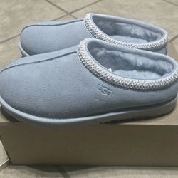 UGG Tasman II Slippers Seafoam Light Blue Big Kids US Size 5
