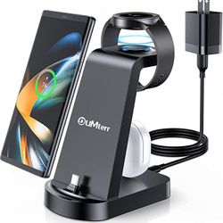 3 in 1 Fast Charging Stand for Samsung