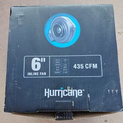 6" Fan, Ballast, Reflector Hood With Bulb