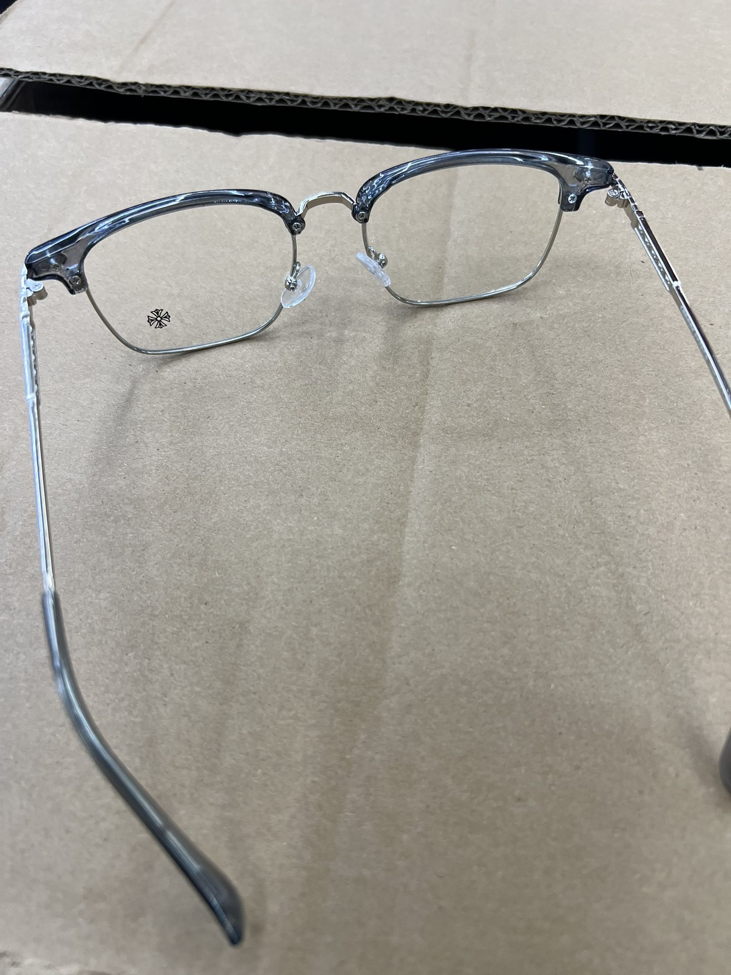 Chrome Heart Clear Glasses