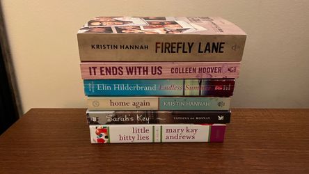 Bestseller Fiction Paperback Books - $5 Each/Discount for Multiples