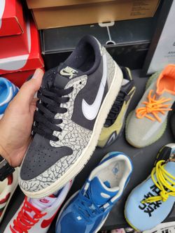 Jordan 1 low "Elephant Print "