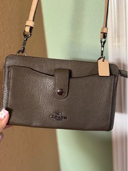 Olive Green Coach Crossbody