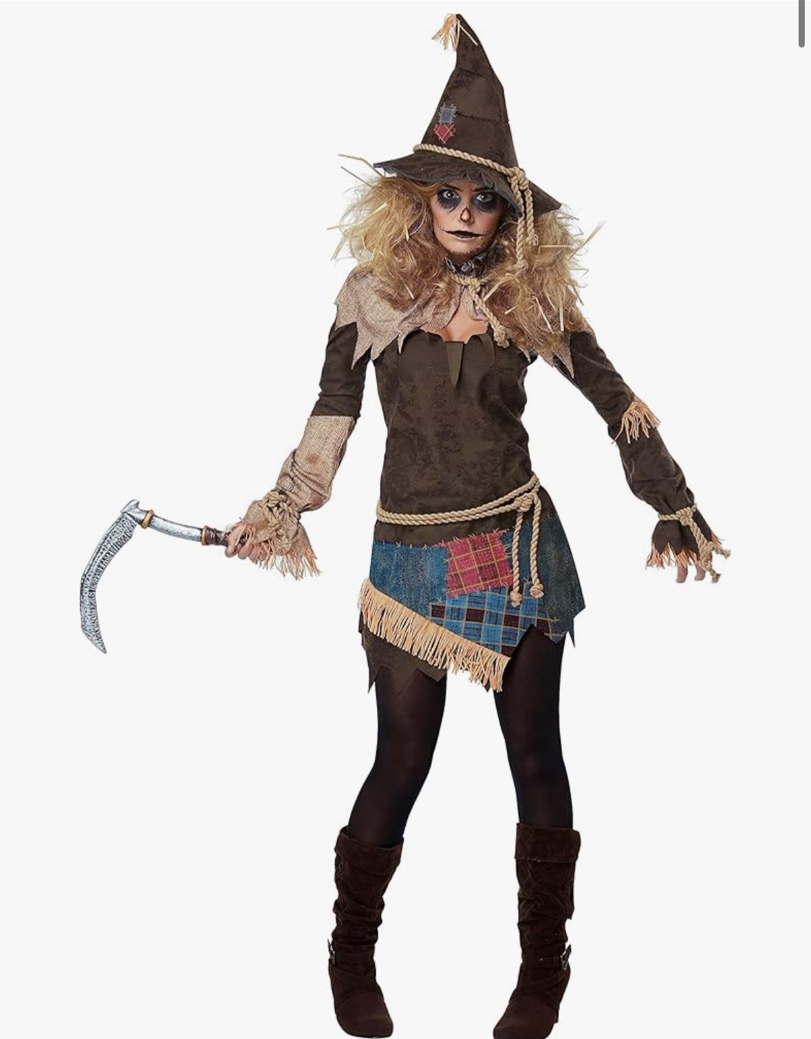 Creepy Scarecrow Halloween Costume