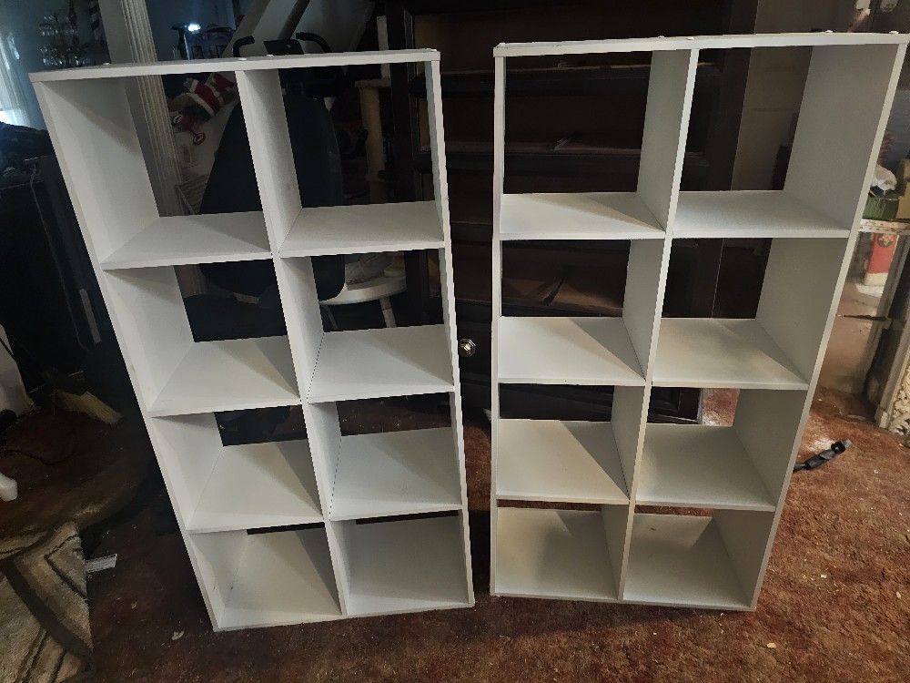 Price Is Firm.. Two Cubby Bookshelves