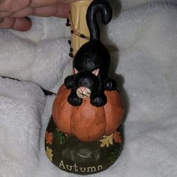 FALL kitty Lamp 