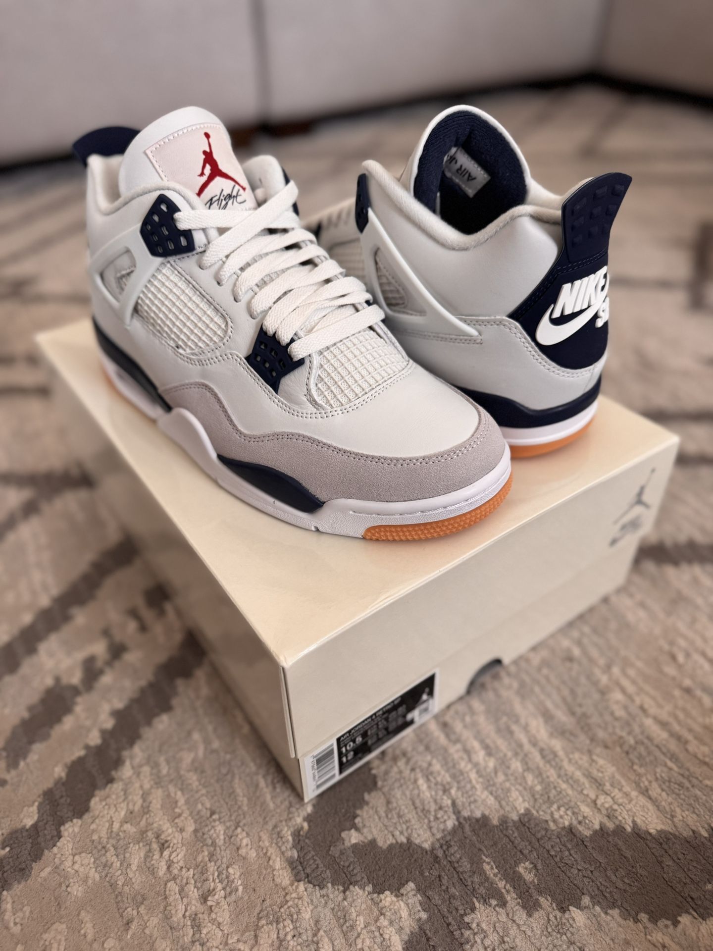 Sz 10.5M | Nike SB x Air Jordan 4 Retro SP 'Navy'