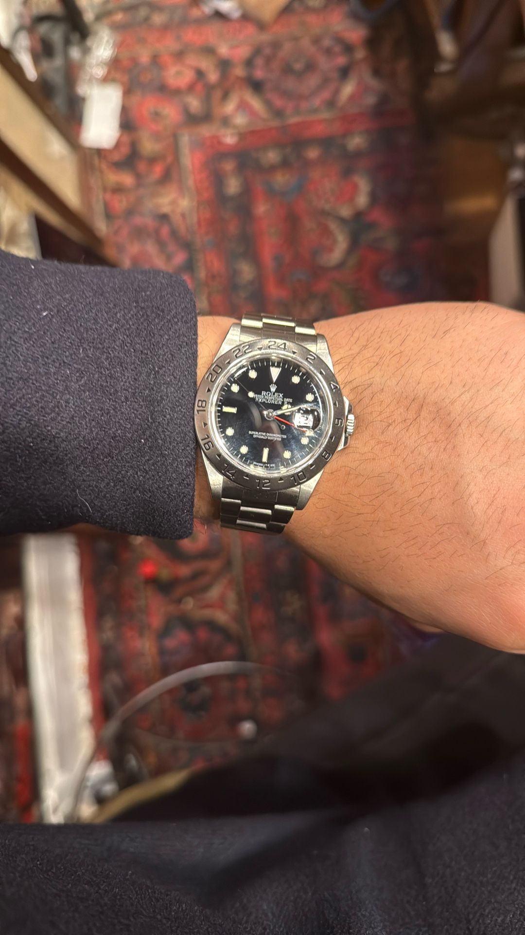 Black Dial Explorere