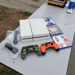 Can you Afford New or You want Trash Project... New $160! PS4 500gb, 0 Games & 1 Control. $30! Extra control & $20! Per Game... combo $220! Can be tes