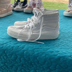 Tenis Vans  De Niña Size 3 Usados 