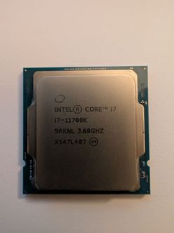 i7 11700k 3.6GHZ 8 Core 16 Thread Processor