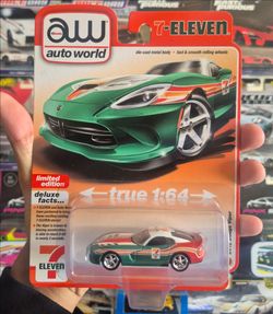 AutoWorld Dodge Viper 7/11 Edition Diecast